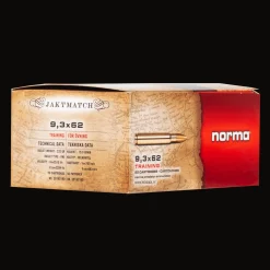 9,3X62 15,0 JAKTMATCH NORMA - Kiväärin patruunat - 9,3X62 15,0 JAKTMATCH NORMA