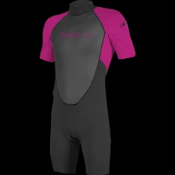 Youth Reactor 2mm Back Zip Short Sleeve Spring, lyhyt märkäpuku, junior - Märkäpuvut - Youth Reactor 2mm Back Zip Short Sleeve Spring, lyhyt märkäpuku, junior